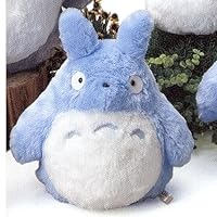 8 tall blue Totoro plush doll (measureing up to the ears)