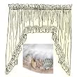Seashells - Swag (pr) Kitchen Curtain