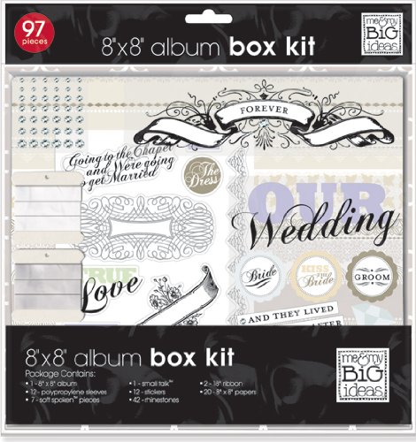 Me & My BIG Ideas 8 by 8 Our Wedding Scrapbook 