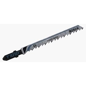 Bosch T101D 4-Inch 6-Tooth T-Shank Jig Saw Blades (5-Pack) by Bosch