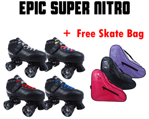 Epic Super Nitro Quad Speed Skates
