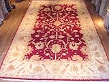 Handmade Indian Oushak Rug 12'2
