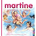 Martine apprend � nager