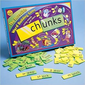 Chunks - A Word Building Game (Using Onsets and Rimes) by DIDAX