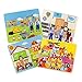 Sprogs SPG-ENA1020-SO-AZ Felt Storyboards Set with Storage Bag, Construction, Fire, Police, School, 15