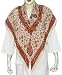 Scarf for Ladies Crepe Silk Square 44 x 44 inches (sqsrf080)