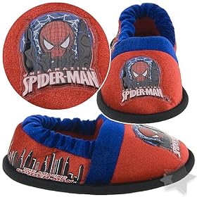 Spider-man Red Slippers for Toddlers and Boys