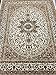 Traditional Oriental Cream Medallion Design 2' X 3' Area Rug