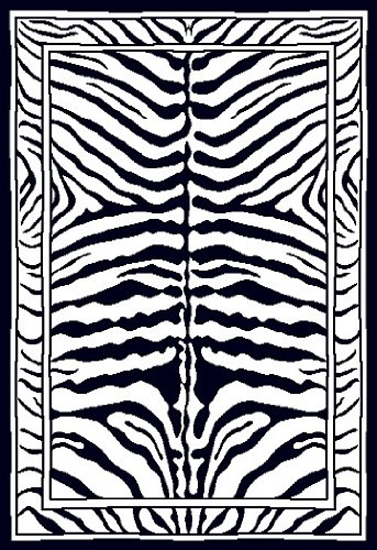 Home Dynamix Area: Zone Rug: 7160: Zebra Rug