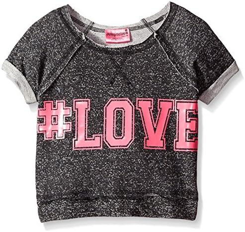Juicy Licious Big Girls' Reverse Loop French Terry Sweatshirt