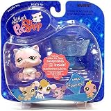 Eigenschaften HASBRO LITTLEST PET SHOP / Littlest Pet Shop - Portable Pets - Fanciest Set mit Katze # 460 - Kelch & Diadem