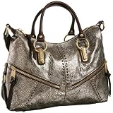 B. MAKOWSKY Varick Metallic Satchel