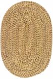 Adams Oval Braided Area Area Rug, 2x8 RUNNER, EVERGOLD MIX