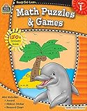 Ready-Set-Learn: Math Puzzles and Games Grd 1