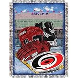 Carolina Hurricanes NHL Woven Tapestry Throw Blanket (48x60)
