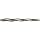 Alvord Polk 155-2 High-Speed Steel Taper Pin Reamer, Left Hand Spiral Flute, Round Shank, Uncoated (Bright)
