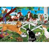 30 Piece Playful Pets Cardboard Jigsaw