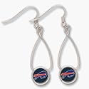 Buffalo Bills French Loop Dangle Earrings
