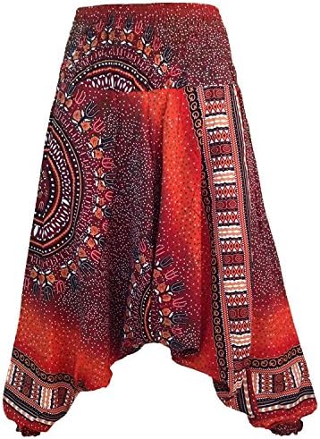 Rayon Harem Pants Trousers Aladdin Boho Hippie Genie African Dashiki