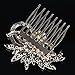 Remedios Vintage Crystal Bridal Hair Comb Wedding Hair Accessory