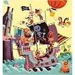 Captain Cook's Ship Silhouette Puzzle by Djeco