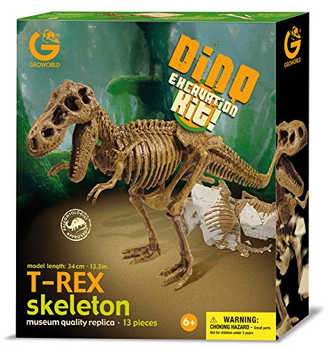 Geoworld Dino Excavation Kit - T-Rex Skeleton