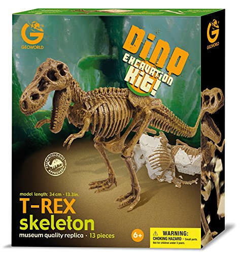 Geoworld Dino Excavation Kit - T-Rex Ske