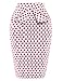 PrettyWorld Vintage Dress Grace Karin Slim Vintage Pencil Skirts For Women, White, X-Large