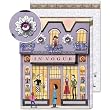 Boutique Dress Shop Mini Notepad Magnetic Closure