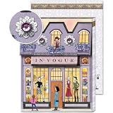 Boutique Dress Shop Mini Notepad Magnetic Closure