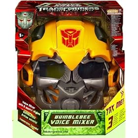 Transformers Revenge of the Fallen Bumblebee Voice Mixer Helmet