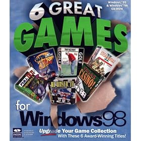 Click here to buy 6 Great Games for Windows 98 by Encore.
