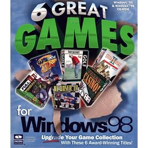 6 Great Games for Windows 98 by Encore