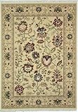 82 x 116 Ivory Persian Tabriz Rug 61XWwgLzPeL. SL160 82 x 116 Ivory Persian Tabriz Rug