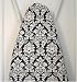 Hestia Houseworks Ironing Board Cover - Damask in Black & White
