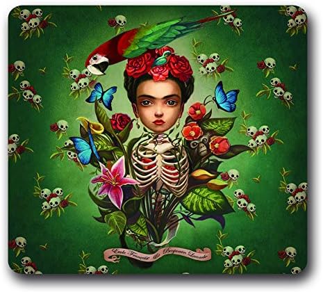 Frida Kahlo Non-Slip Mouse Pad 9*10 inches,Art Mouse Pad Rubber