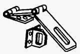 ACE HARDWARE BHDW 1 01-3725-163 DOUBLE HINGE SAFETY HASP