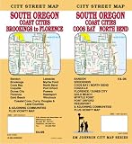 South Oregon Coast - Coos Bay / North Bend / Brookings / Florence Street Map