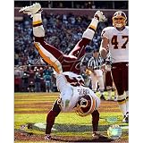 Clinton Portis Washington Redskins -Handstand- 8x10 Autographed Photograph