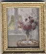 Dollhouse Artwork Framed Print of a Vase with Flowers