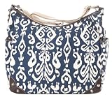 OiOi Baby Ikate Hobo Diaper Bag, Blue