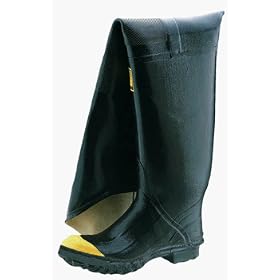 Click here to buy 31 Steel Toe Rubber Hip Boots - Men's Size 13.