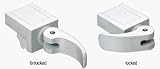 CRL White Vinyl Window Lock - Package