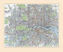 Bacon's Up-to-Date Map of London 1902