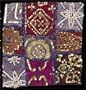 Handstitched Tribal Embroidery Four Lined