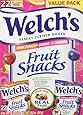 Welch's Fruit Snacks 22 Pouches - Fruit Punch & Berries 'n Cherries 0.9 oz