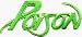Poison - Green Logo - Embroidered Iron On or Sew On Patch