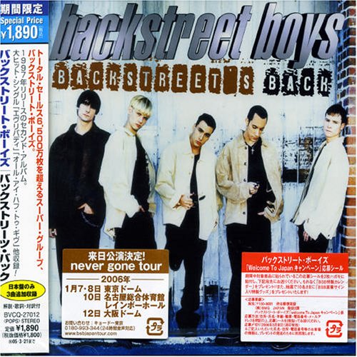 CD-Charts  Search : Backstreet's Back (Bonus Tracks) [Japanese Import]