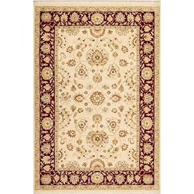 Royalty Area Rug, 9'2x12'10, CREAM by Home Decorators Collection