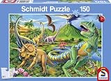 Produkt-Bild: Schmidt Spiele 55566 - Im Land der Dinosaurier, 150 Teile Puzzle